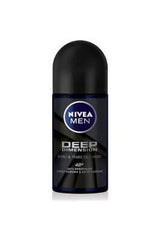 Nivea Men Deep Dimension Roll-On Deodorant 50ml - Long Lasting Protection for Men