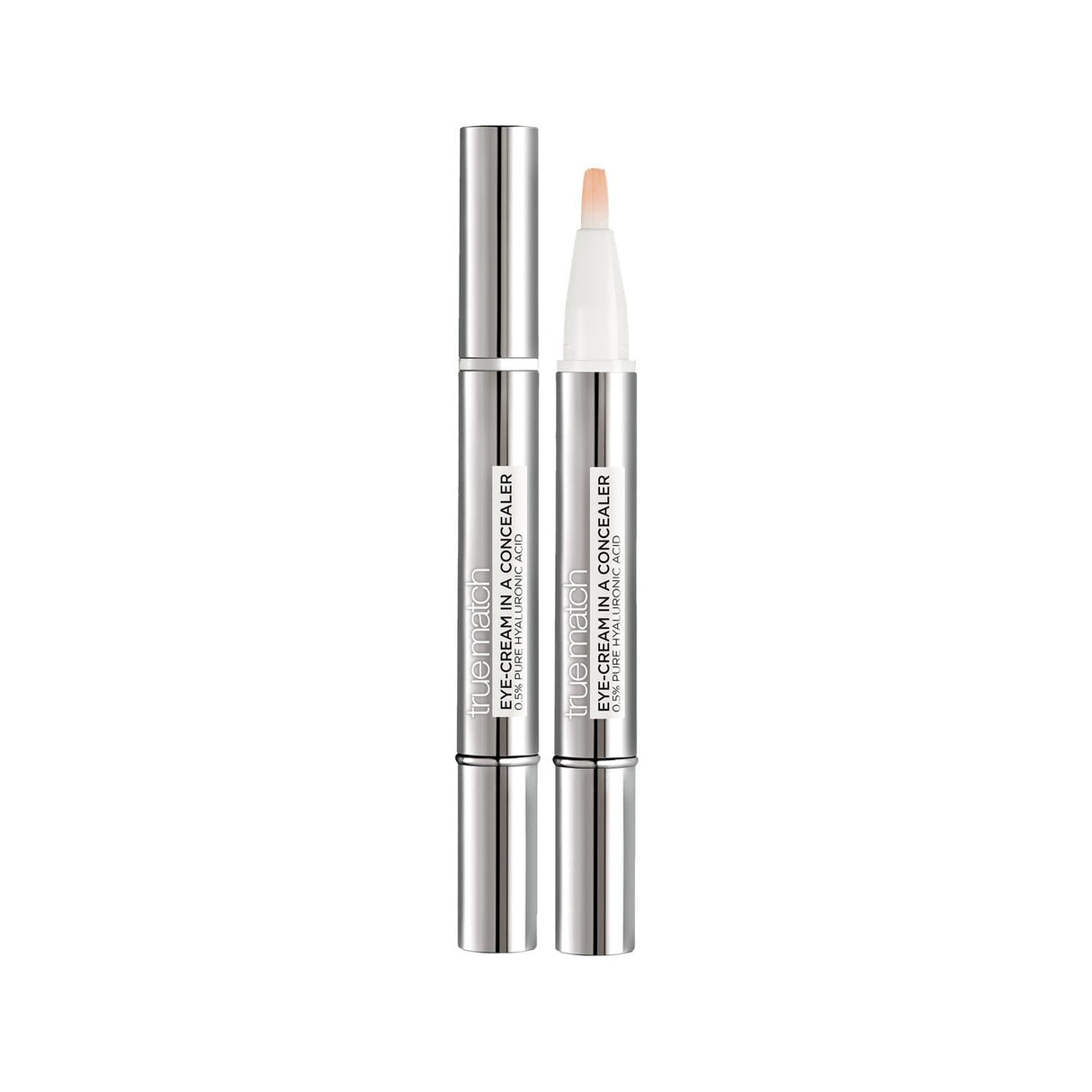 Loreal Paris True Match 2-in-1 Concealer with Eye Cream - Moisturizing Makeup for Under-Eye Care