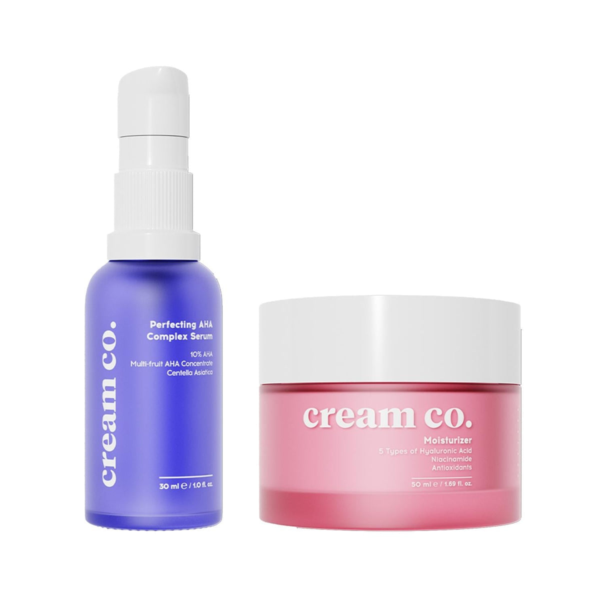 Cream Co. Moisturizing Cream Set - Hydrating Skincare Duo for Smooth Skin