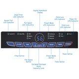 Portable 50 Pint Humidity Control up to 3000 Sq. Ft. Dehumidifier