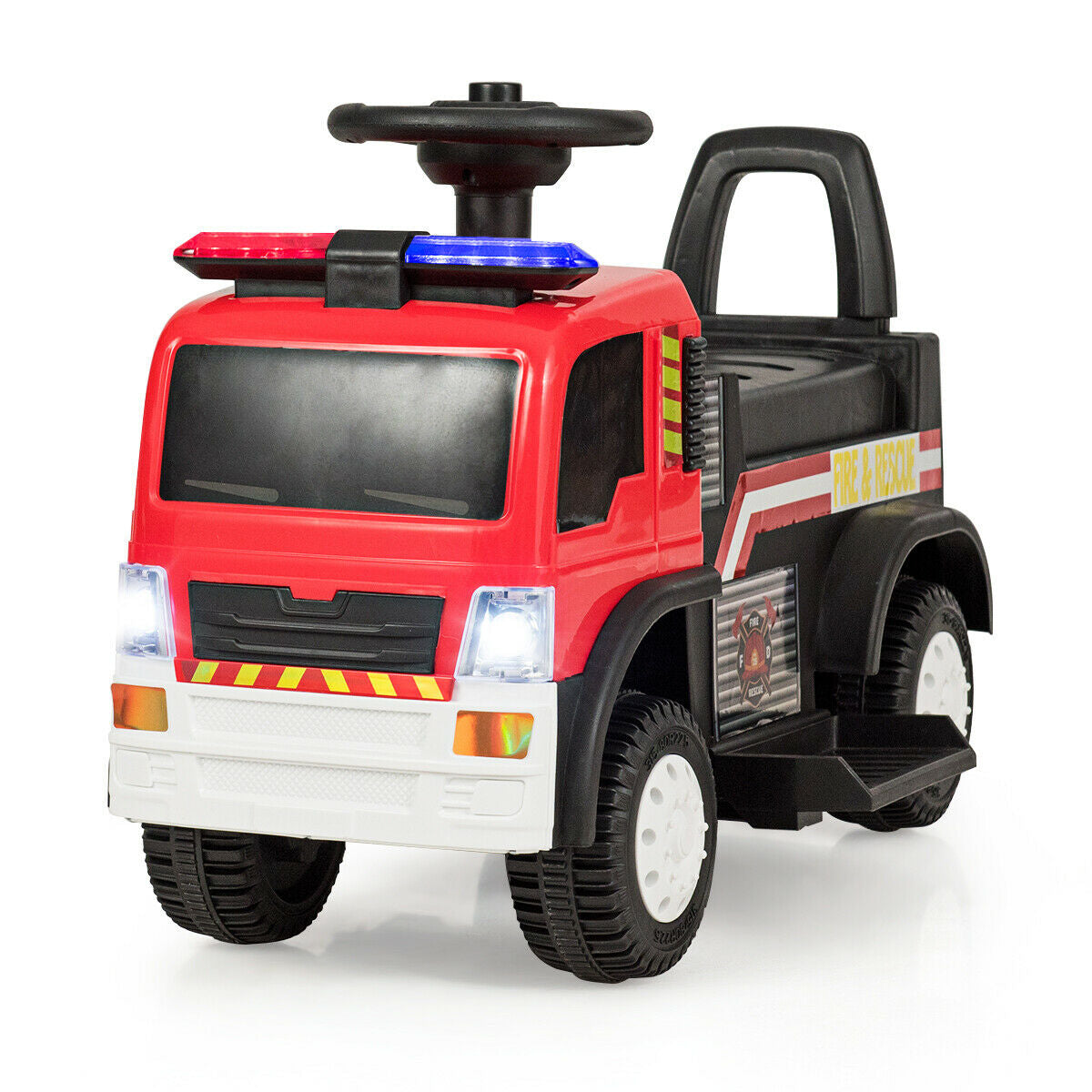Camión de Bomberos Eléctrico a Batería de 6V para Niños