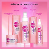 Elidor Ultra Shine Hair Care Shampoo - 100 Hours of 5x More Shine, Intensive Nourishment for Damaged Hair