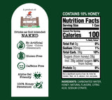 Sparkling Honey Sweetened Ginger Ale Soda Case