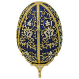 1895 Twelve Monograms Royal Imperial Metal Easter Egg