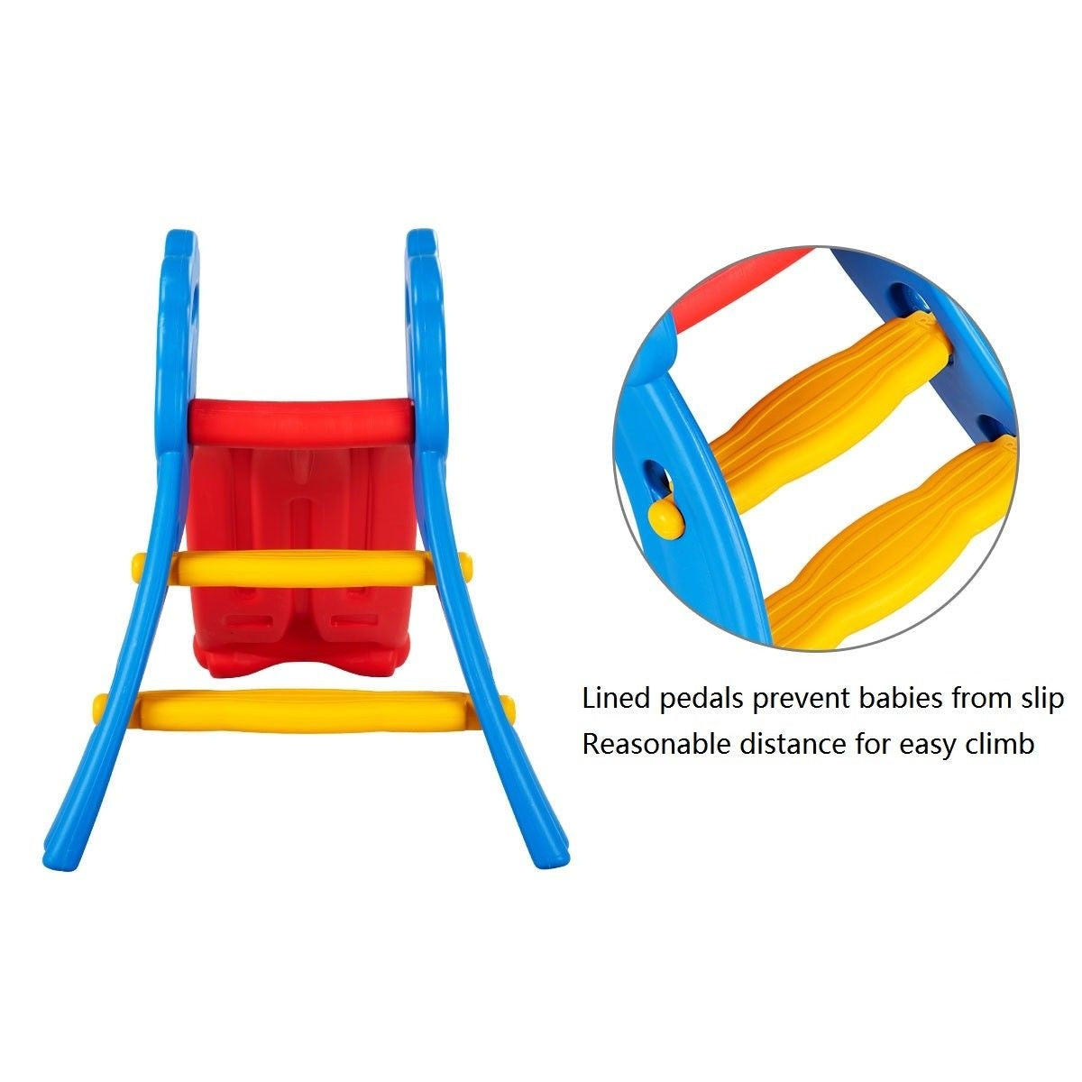 Tobogán Plegable para Niños de Interior y Exterior