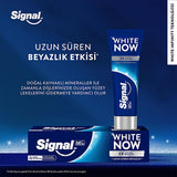 Signal White Now Teeth Whitening Toothpaste: Instant & Long-Lasting White Smile, Removes Stains, Promotes Dental Hygiene - Complete Oral Care